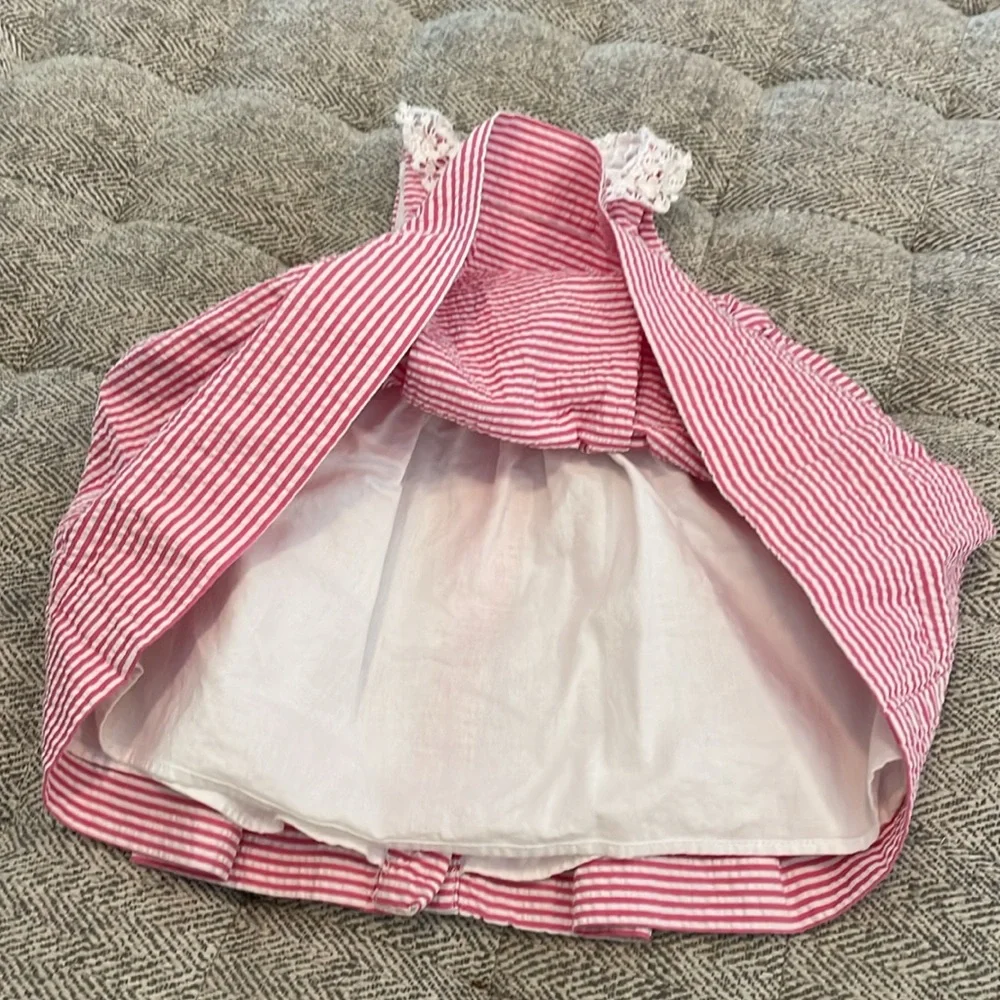Ralph Lauren seersucker dress size 6 mths